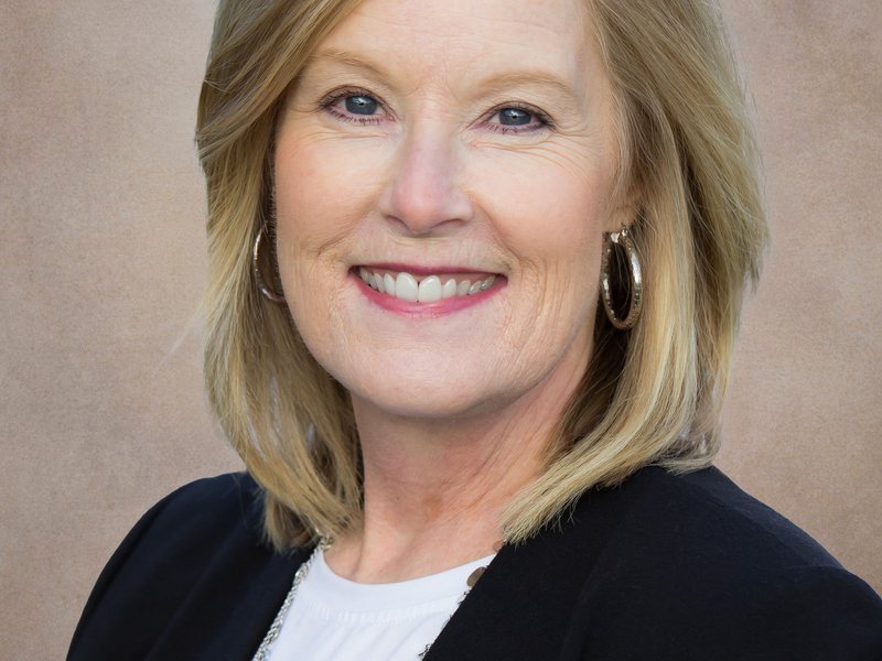 Portrait of Lisa Tegiacchi, administrative assistant.